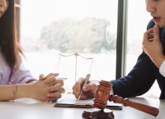 Woman Discussing Workplace Harassment with Attorney