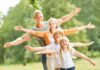 Family Trying to Balance together