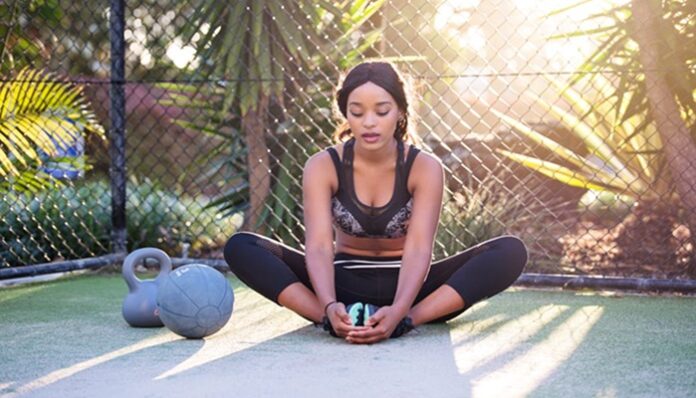 working out