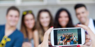 Group Taking a Photo