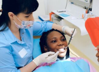 Woman Enjoying Visit With Dentist After Overcoming Dental Anxiety
