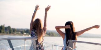 Women on a Houseboat