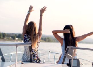 Looking For A Housing Solution? Consider Buying A Houseboat Women on a Houseboat
