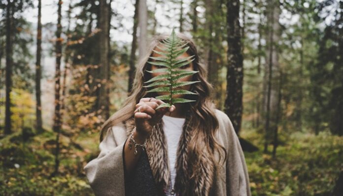 woman alone
