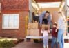 Family Moving Into New Home
