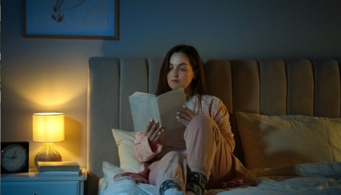 Woman Bedtime