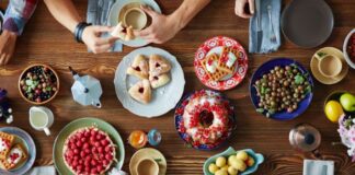 Group Enjoying Sweet Treats After Fasting