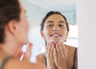 Marine Collagen Benefits Your Entire Body Will Love Woman Looking at Skin After Collagen