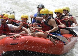 whitewater rafting