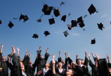 The Adulting Checklist No One Gives You After Graduation Graduation Celebration With Many Students Throwing Caps in the air