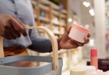 What I Wish I Knew Before Buying Expensive Skin Care Woman buying skincare products from beauty store