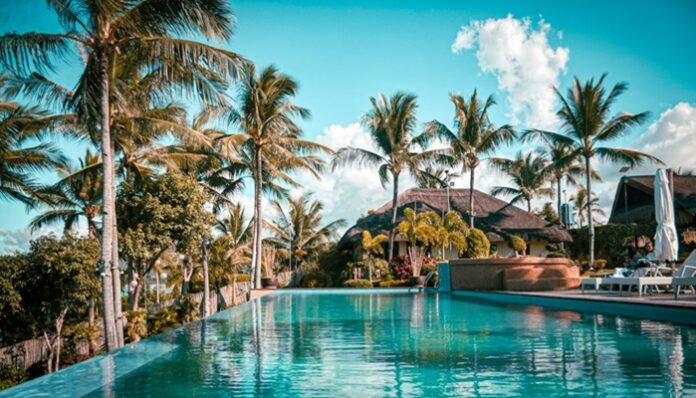 tropical island