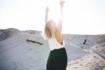 girl in sun