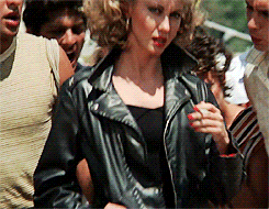 grease leather jacket