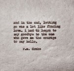 in the end