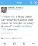 trump tweet